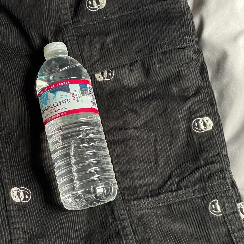 PacSun Smiley Corduroy Low Rise Puddle Pants- Small - Picture 3 of 3